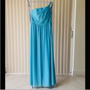 Alfred Angelo One Shoulder Bridesmaid Evening Gown